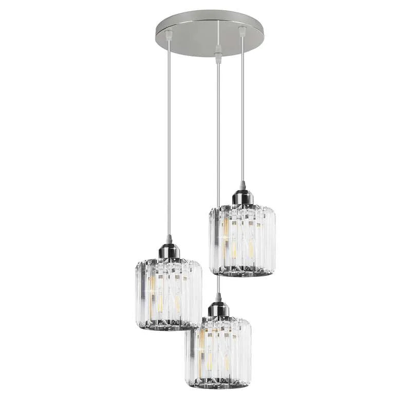 3 Light Crystal Pendant Light ~5050