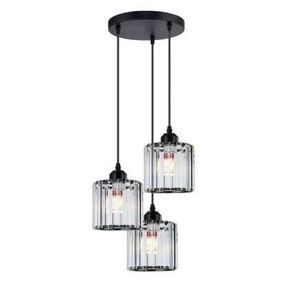 3 Light Crystal Pendant Light ~5050