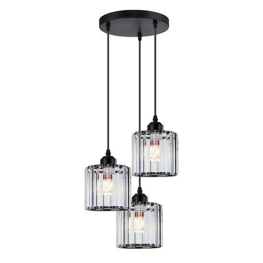 3 Light Crystal Pendant Light ~5050