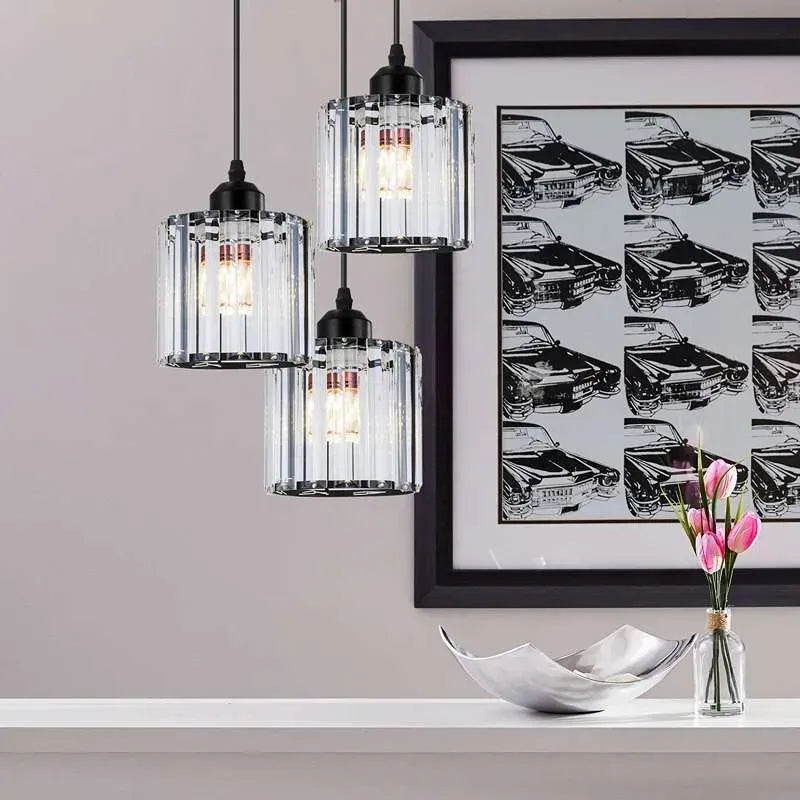 3 Light Crystal Pendant Light ~5050
